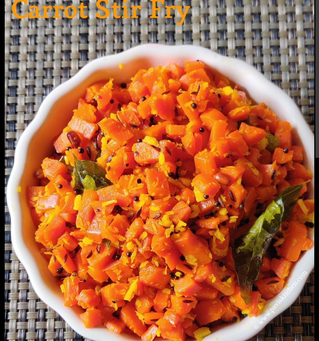 Carrot Stir Fry