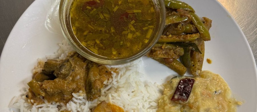 Authentic South Indian Tiffin Meal